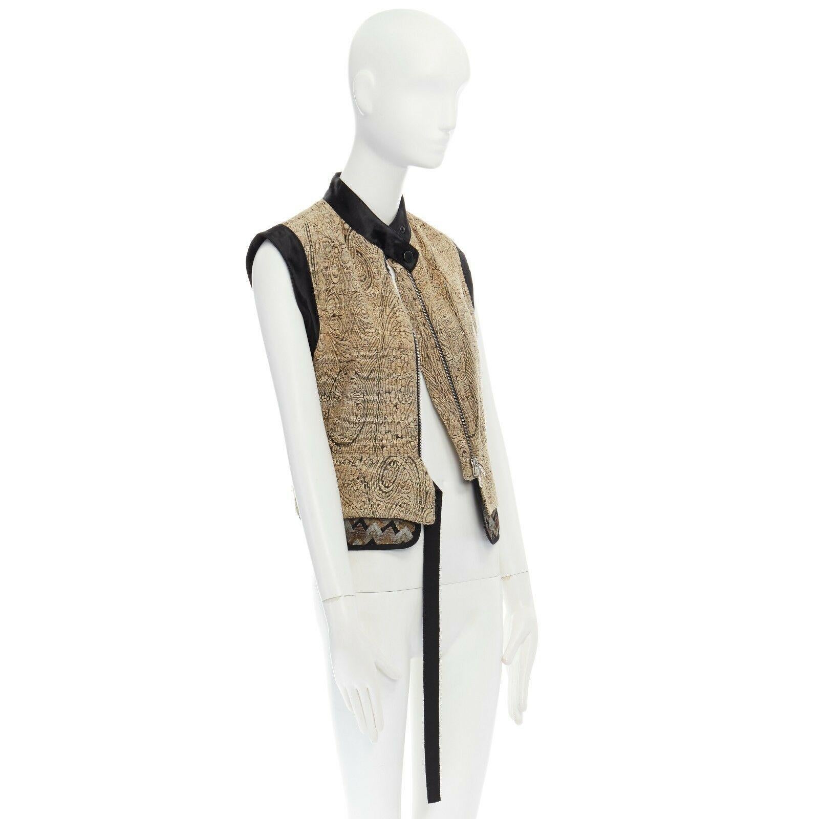 embroidered vest