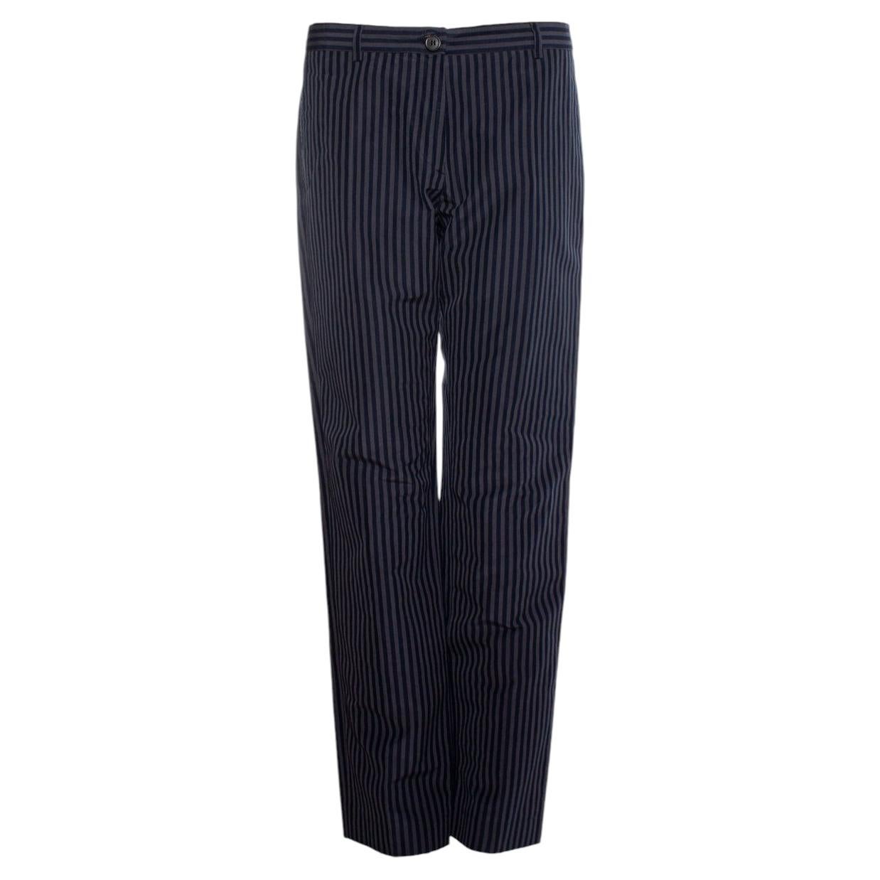Dries van Noten, Pantalones a rayas