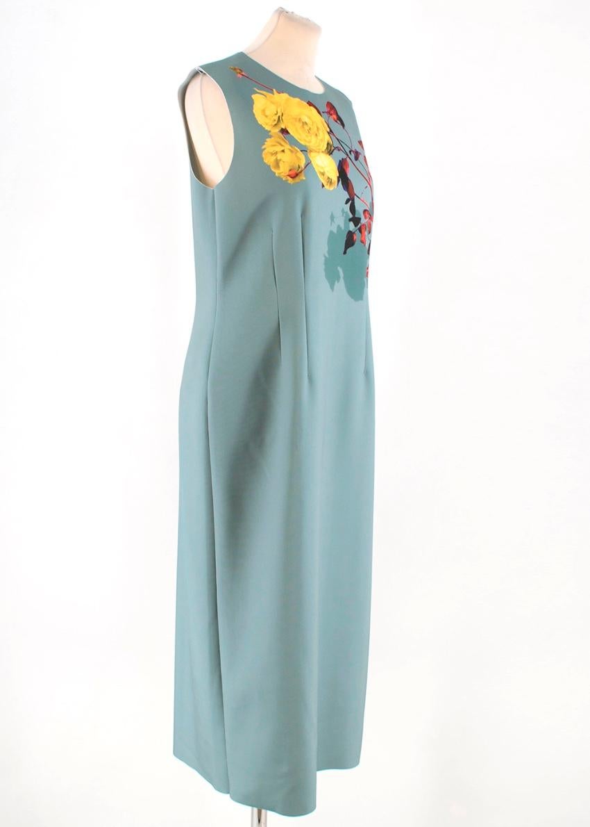 Dries Van Noten Teal Floral-print stretch-jersey midi dress

floral print - crewneck - sleeveless - stretchy - exposed hem - darts at the waist 

Please note, these items are pre-owned and may show signs of being stored even when unworn and unused.