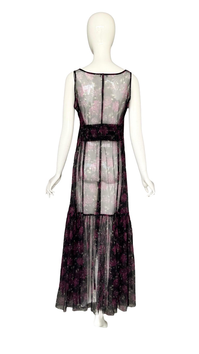 90s mesh overlay dress mesh overlay dress 90s 90s Prom Dress with Adjustable Straps Whimsical Lace