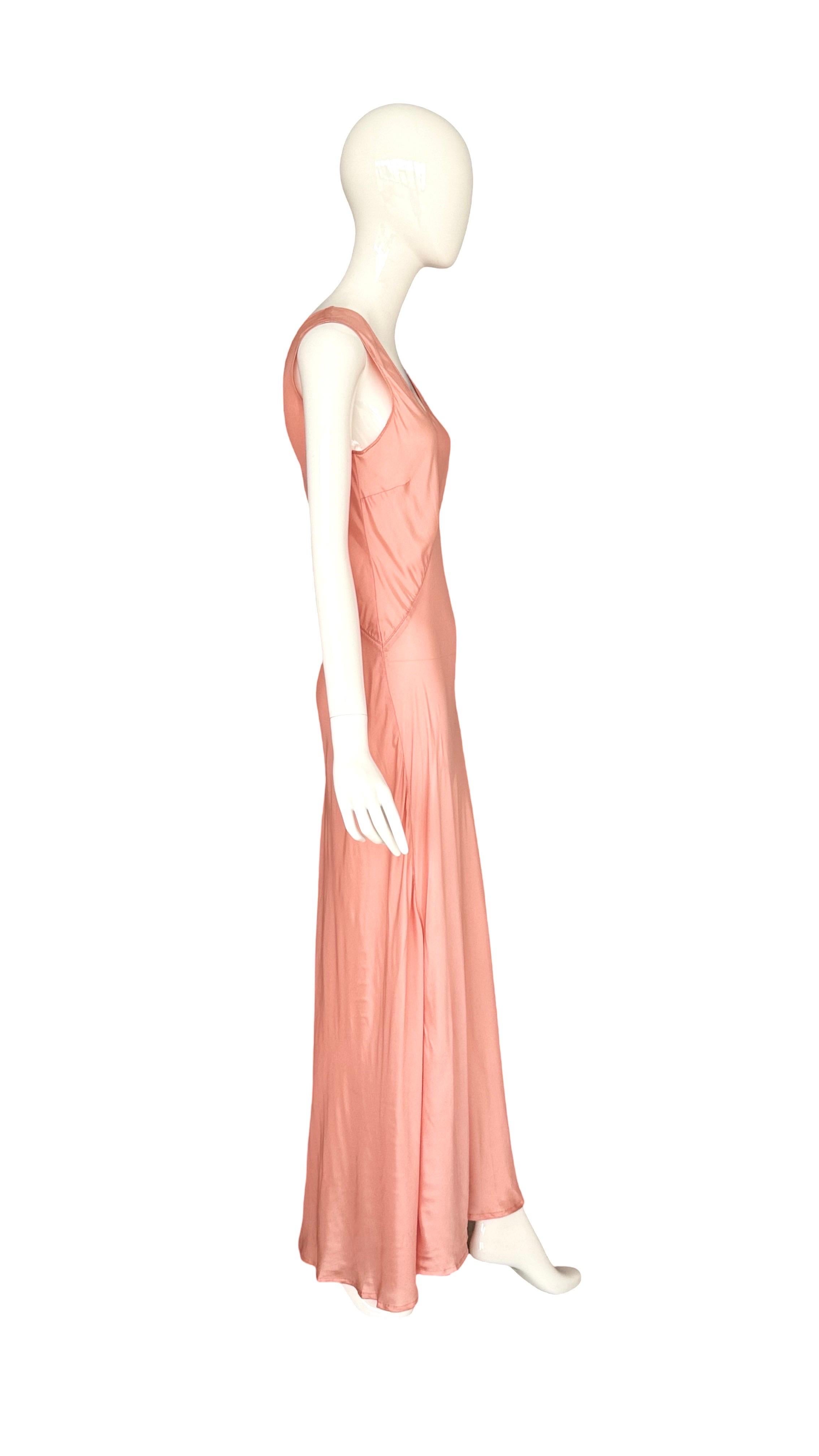 Dries van Noten Vintage 90s Two Piece Dress Set Mesh Overlay & Bias Cut Slip 1