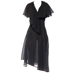 Dries Van Noten Washed Cotton Wrap Dress