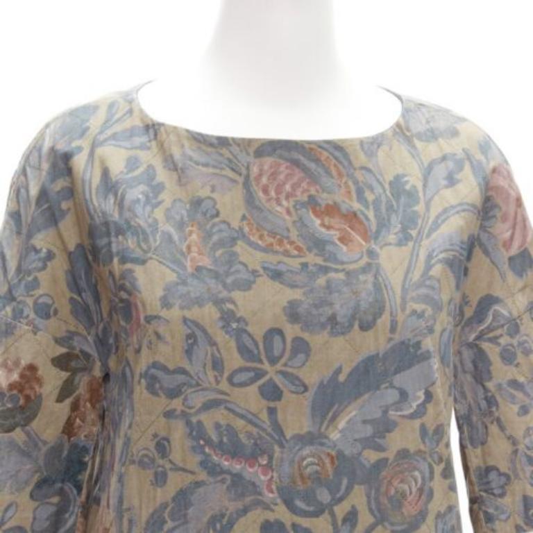DRIES VAN NOTEN washed vintage floral diamond quilted dress IT36 XS
Reference: CELG/A00302
Brand: Dries Van Noten
Material: Cotton
Color: Multicolour
Pattern: Floral
Closure: Slip On
Extra Details: Quilted without any padding.
Made in: