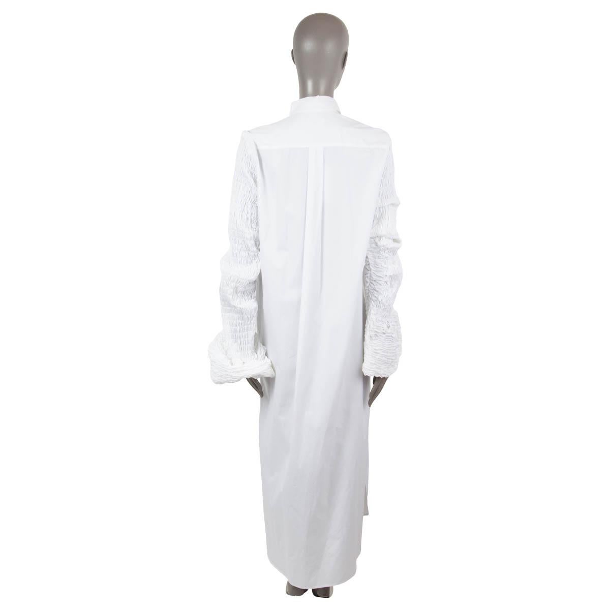 dries van noten white dress