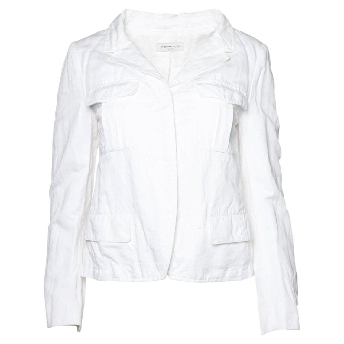 Dries van Noten, White jacket