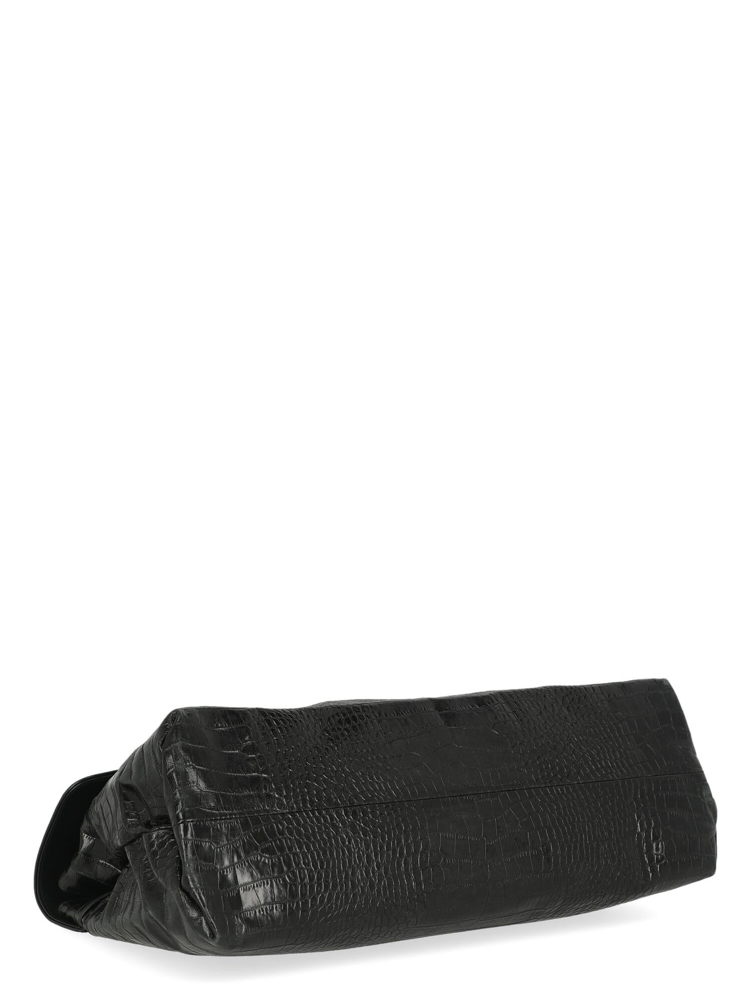 Dries Van Noten Women Handbags Black Leather  For Sale 1