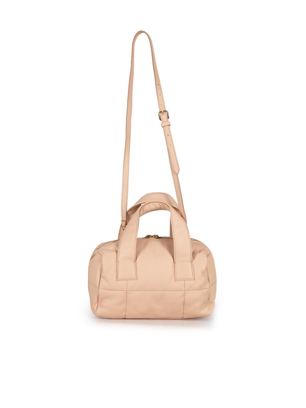 Dries Van Noten Women's Pink Quilted Leather Handbag In Good Condition In London, GB