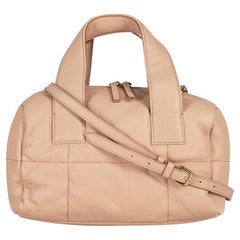 Used Dries Van Noten Women's Pink Quilted Leather Handbag