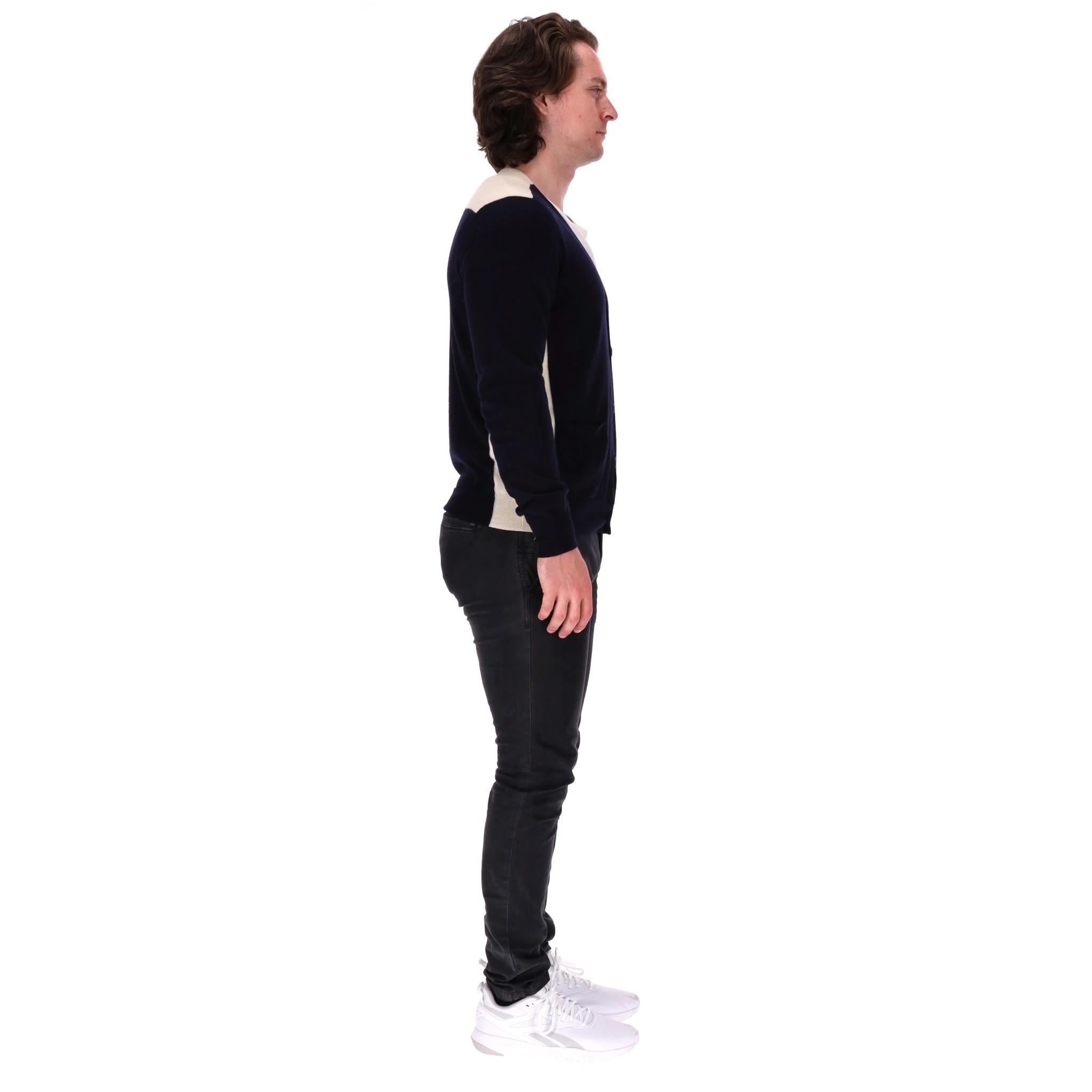 Black Dries Van Noten Wool Cardigan For Sale