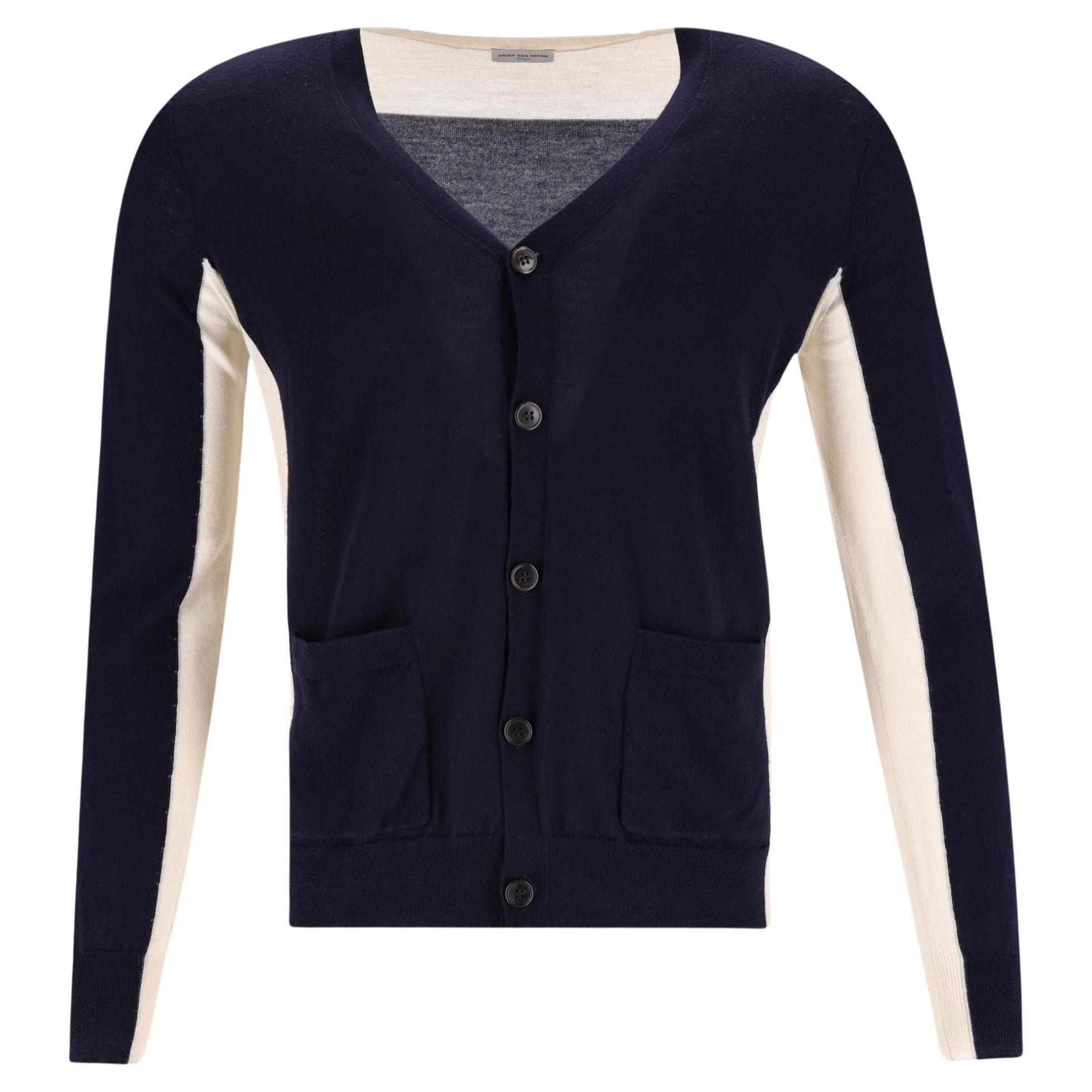 Dries Van Noten Wool Cardigan For Sale