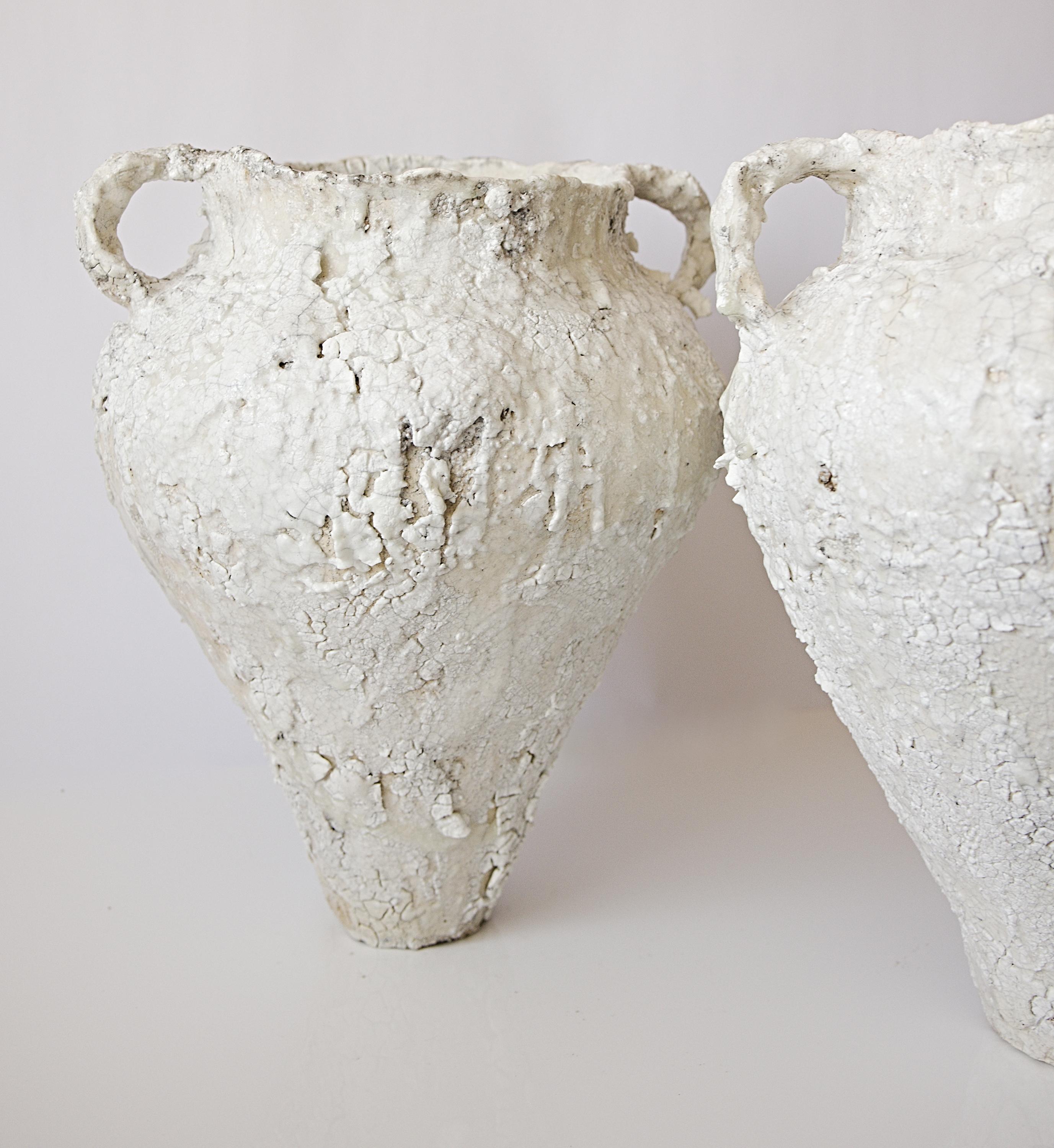 Smaltato Vaso Drift Amphora - Vaso Hand Made in vendita