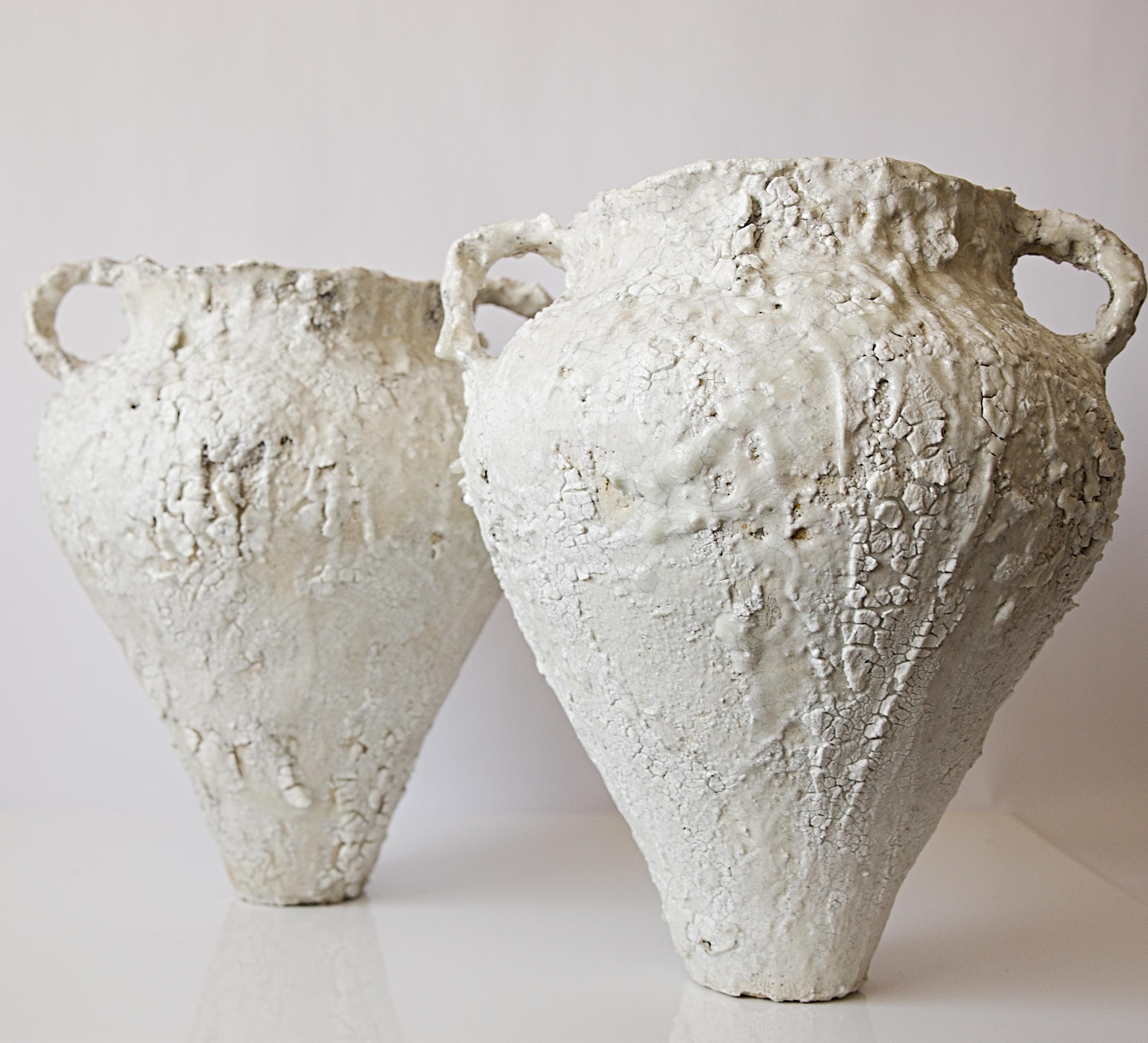 XXI secolo e contemporaneo Vaso Drift Amphora - Vaso Hand Made in vendita