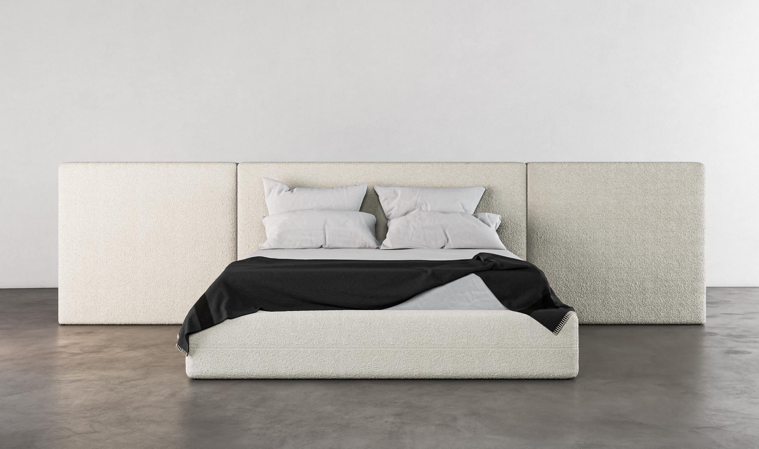 Our modern Drift Bed is the perfect addition to any contemporary bedroom.

Crafted from high-quality materials, this bed is not only stylish but also durable and long-lasting. The sleek and functional design features clean lines creating a chic and