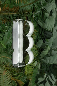 Drift Bump Small Contemporary Sculptural Cast Glass Wall Light Sconce