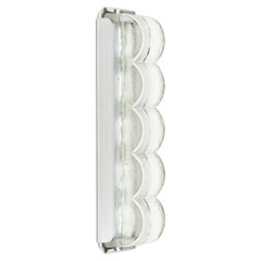 Drift Bump Large Contemporary Sculptural Cast Glass Wall Light Sconce