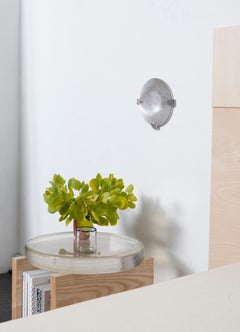 Drift Cone Contemporary Sculptural Cast Glass Wall Light Sconce