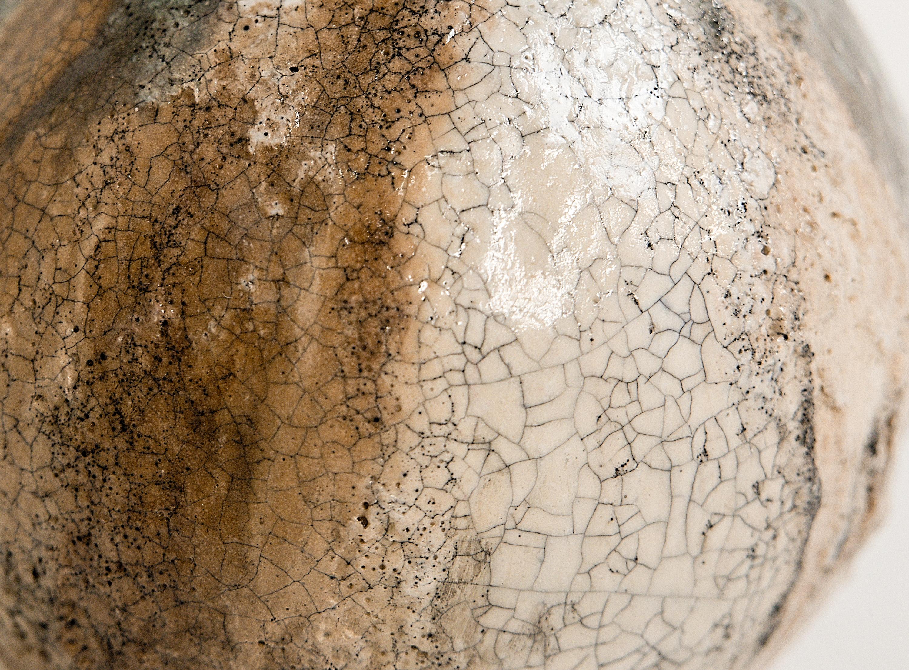 Organic Modern Drift sculpture Moon Vase Handmade