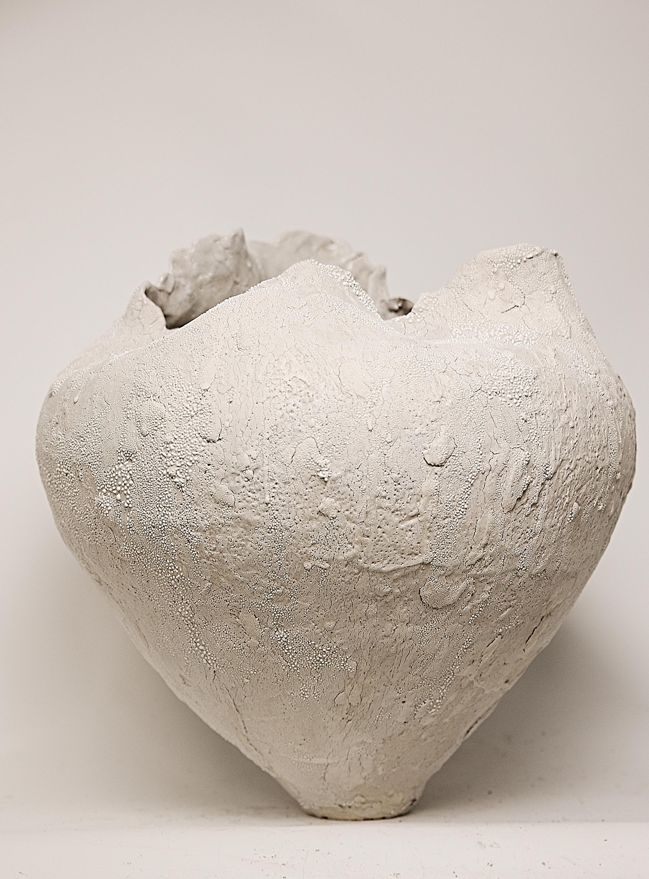 Céramique Drift Series Vase de forme libre Hand Made en vente