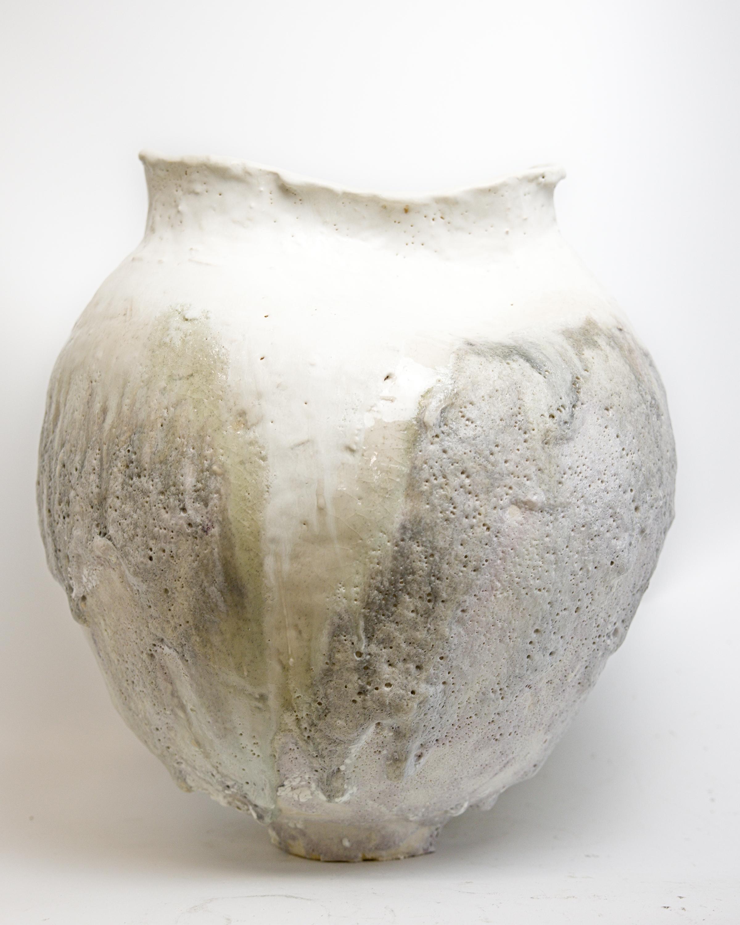 Drift White Moon Vase Handmade 2025 5