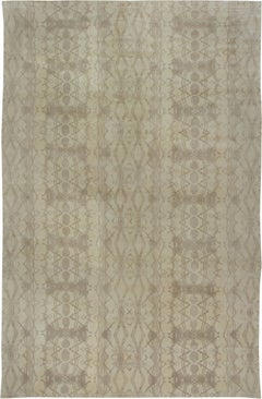 Drifting Dune Abstract Modern Beige With Taupe Rug "Sandrift"
