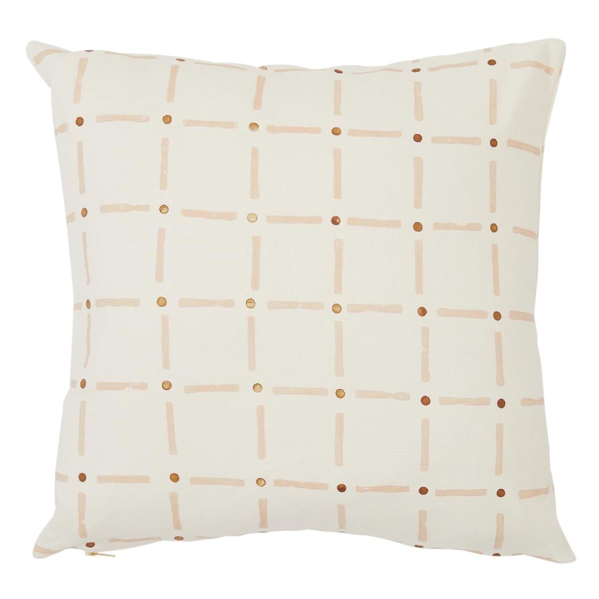 Drifting Grid Pillow 22" For Sale