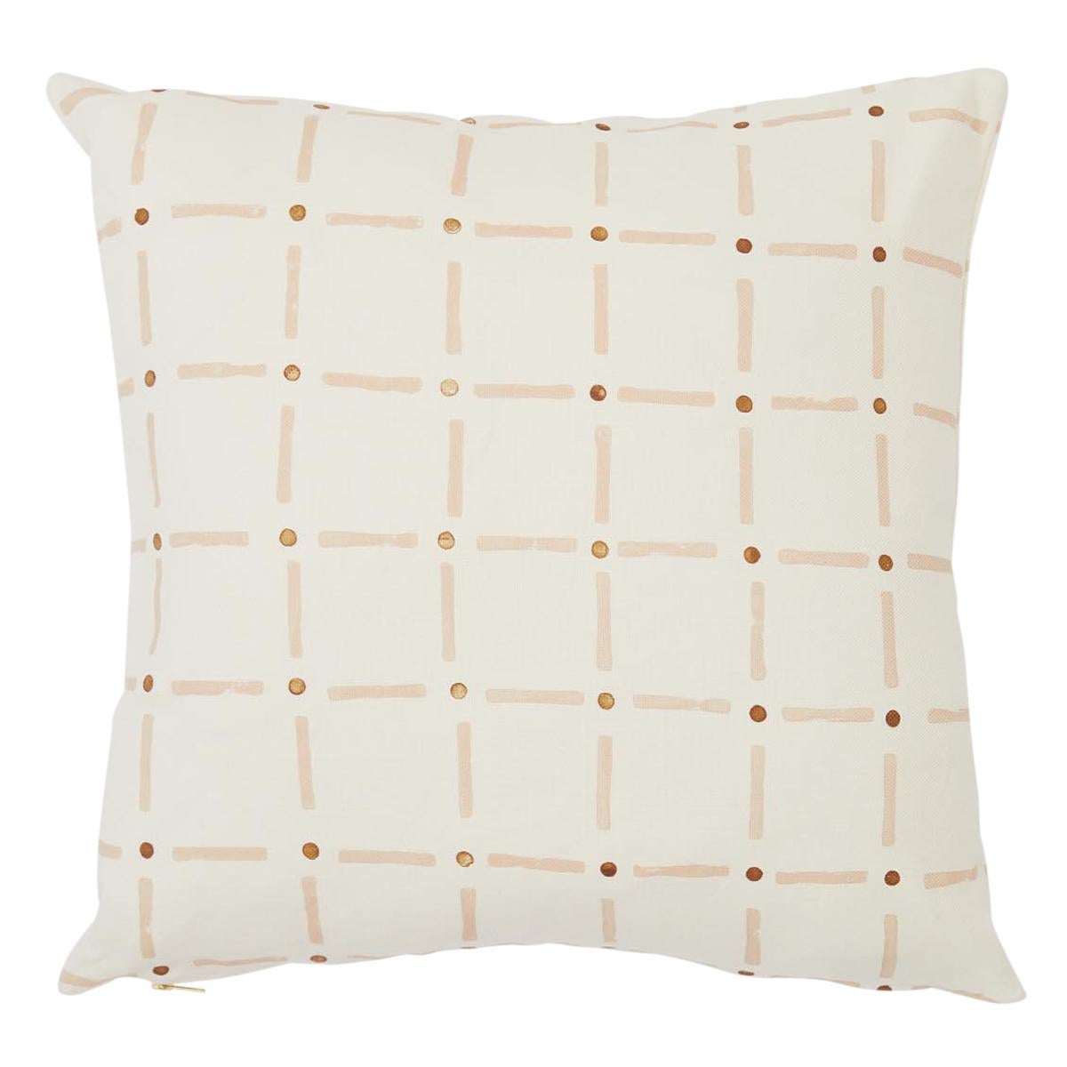 Drifting Grid Pillow 22"  