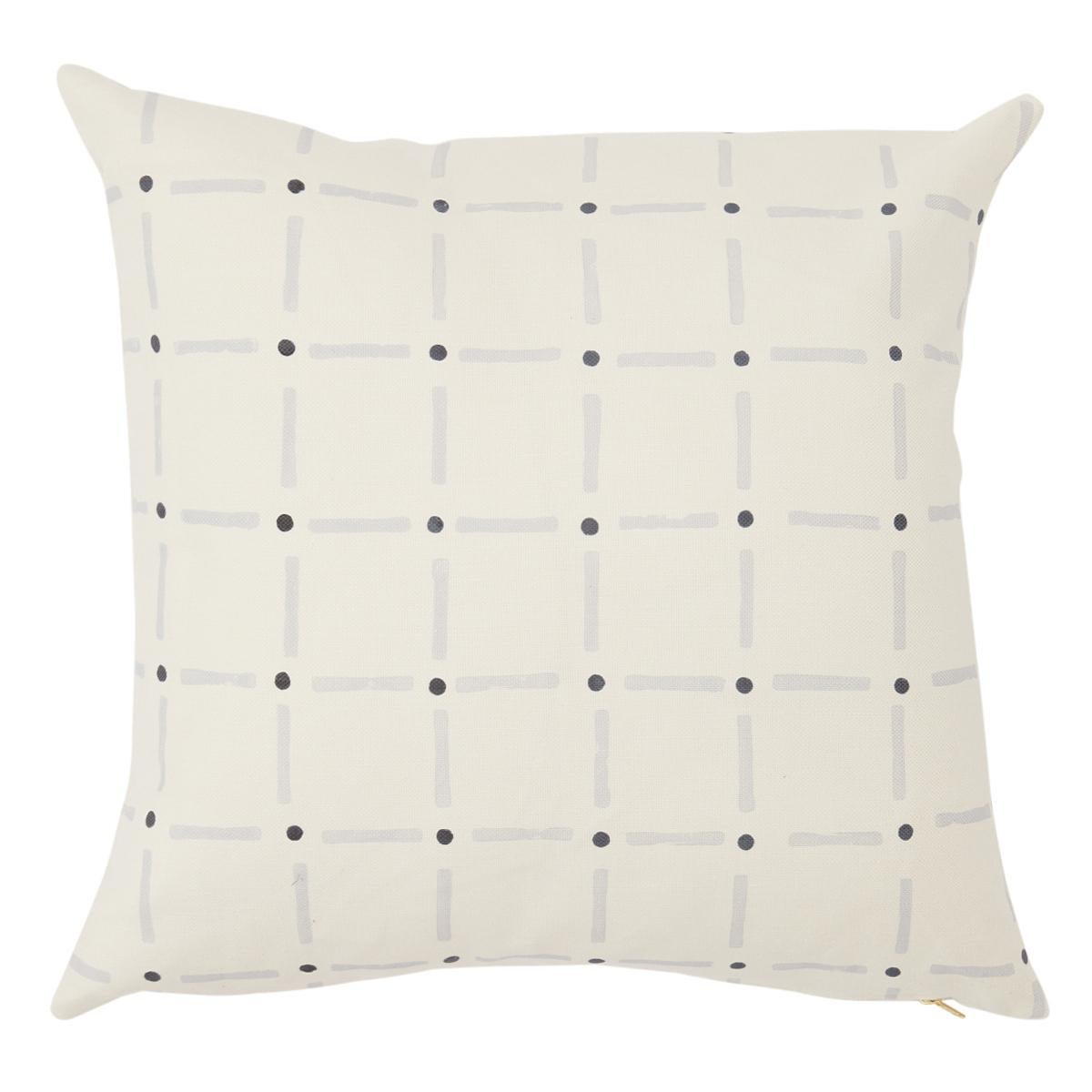 Drifting Grid Pillow 22"