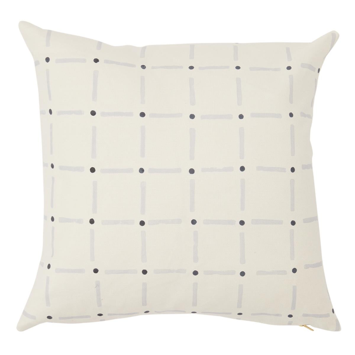 Drifting Grid Pillow 22"  