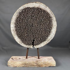 Treibholz und Eisen Wabi Sabi Stil Skulptur