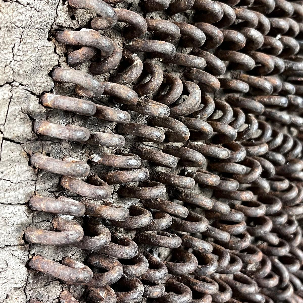 Driftwood And Iron Wabi Sabi Style Sculpture For Sale 1