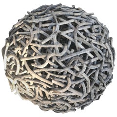 Driftwood Ball Sculpture