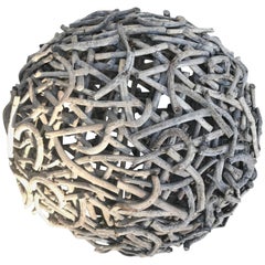 Driftwood Ball Sculpture