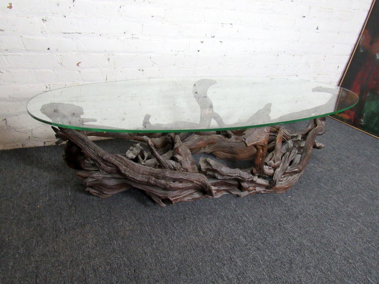 Driftwood Coffee Table For Sale at 1stDibs