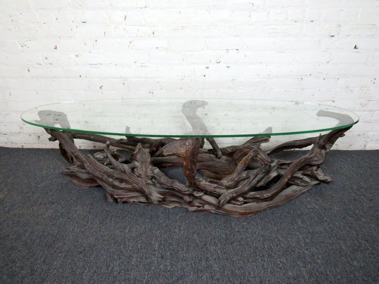 Driftwood Coffee Table For Sale at 1stDibs