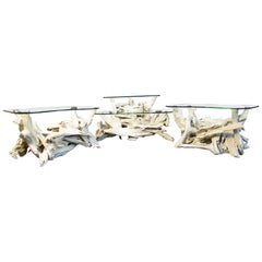 Driftwood Coffee Table Set