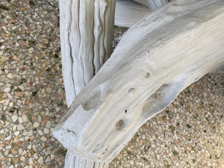 View of Driftwood Dining Table For Sale at 1stDibs