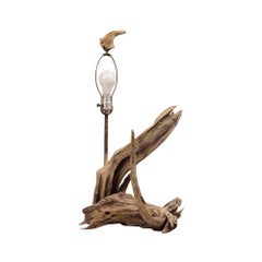 Driftwood Freeform Table Lamp