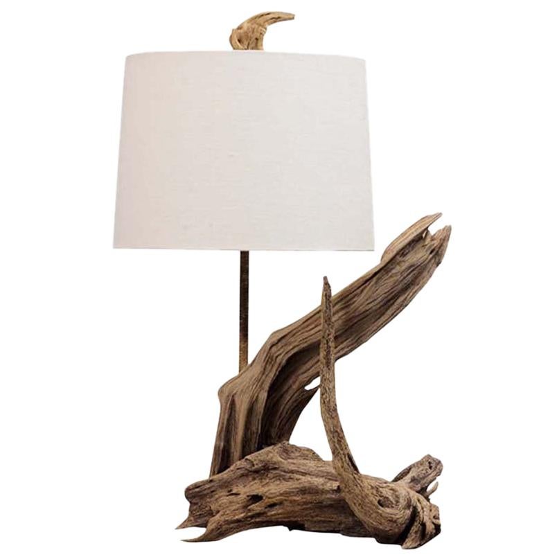 Driftwood Freeform Table Lamp