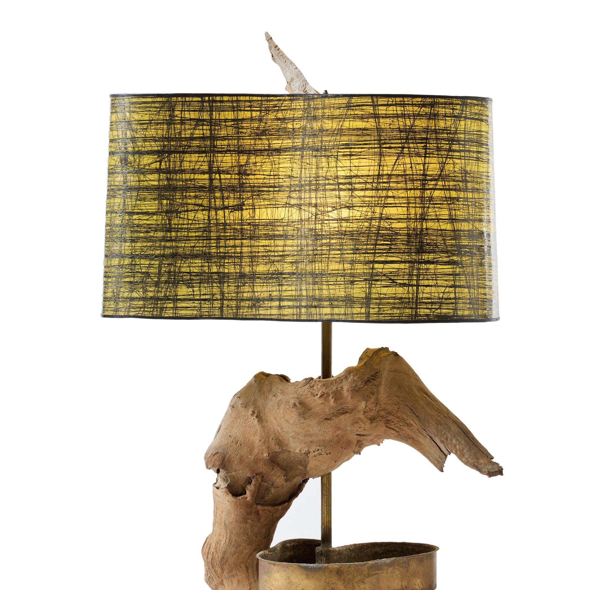 Contemporary Driftwood Lamp For Sale