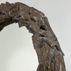 Espejo de pared rústico Coastal Driftwood Rondelle