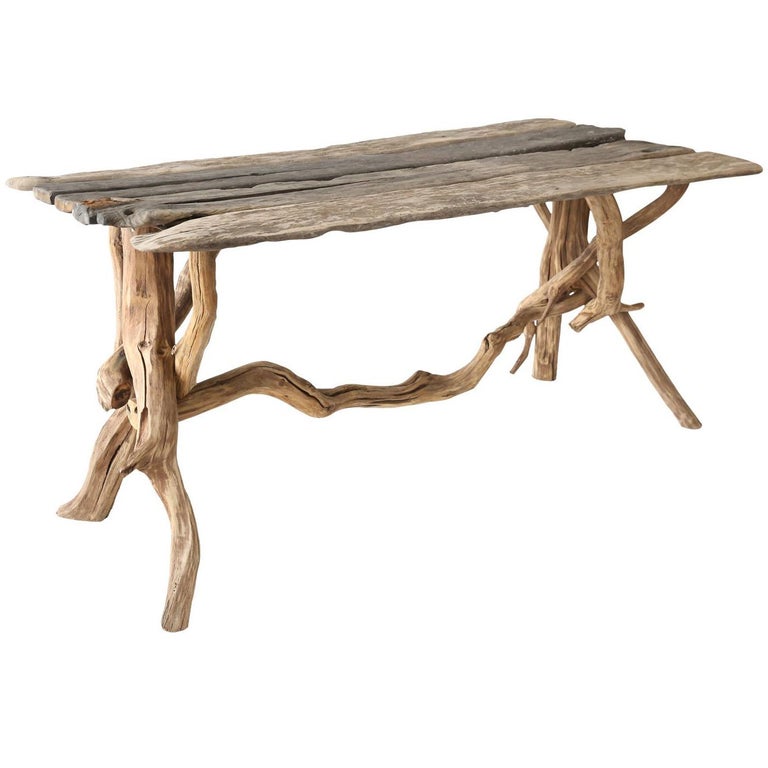 Driftwood Table For Sale at 1stdibs