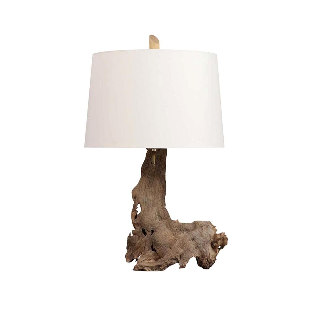 Large Driftwood Table Lamp at 1stdibs