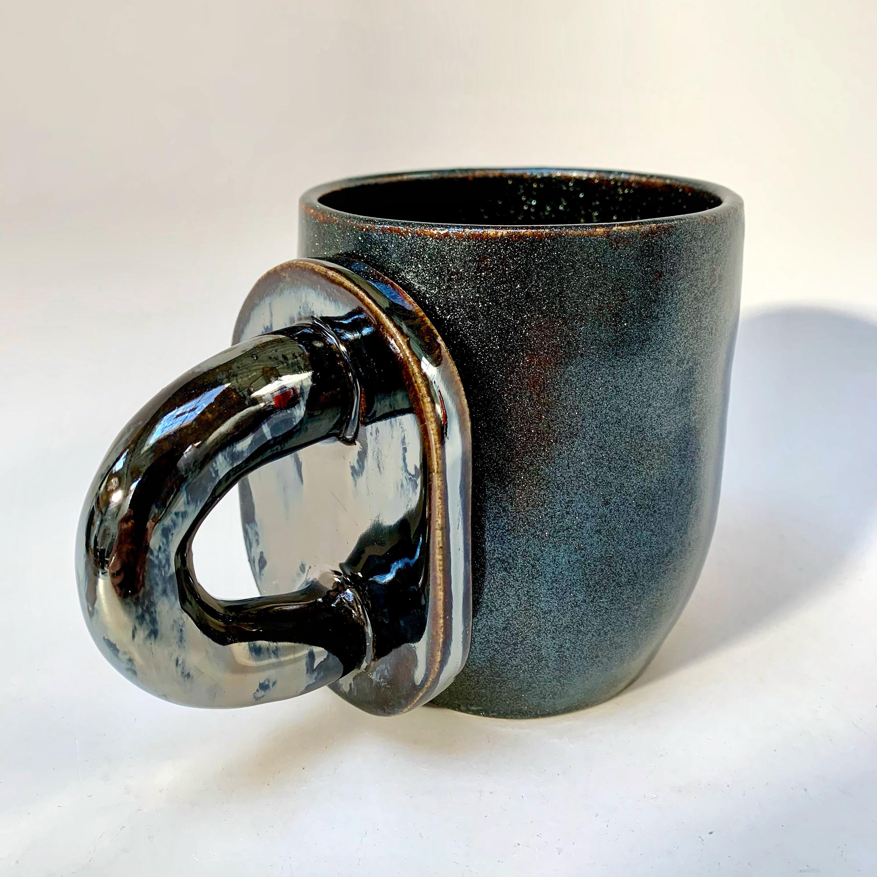 Modern D:Ring, Handmade and Food Safe, by Ceramicist Stef Duffy For Sale