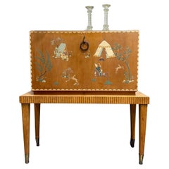 Mueble para bebidas atribuido a Paolo Buffa Italia 1950
