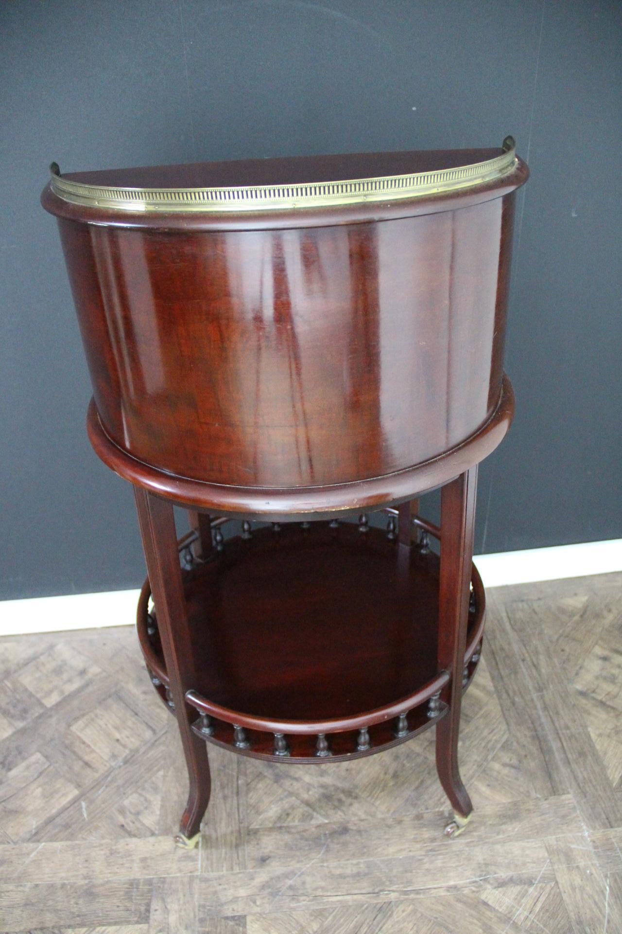 Drink Cabinet, Cocktail Bar, Dry Bar, Folding Bar, Bar Cart, Baccarat Crystal For Sale 5