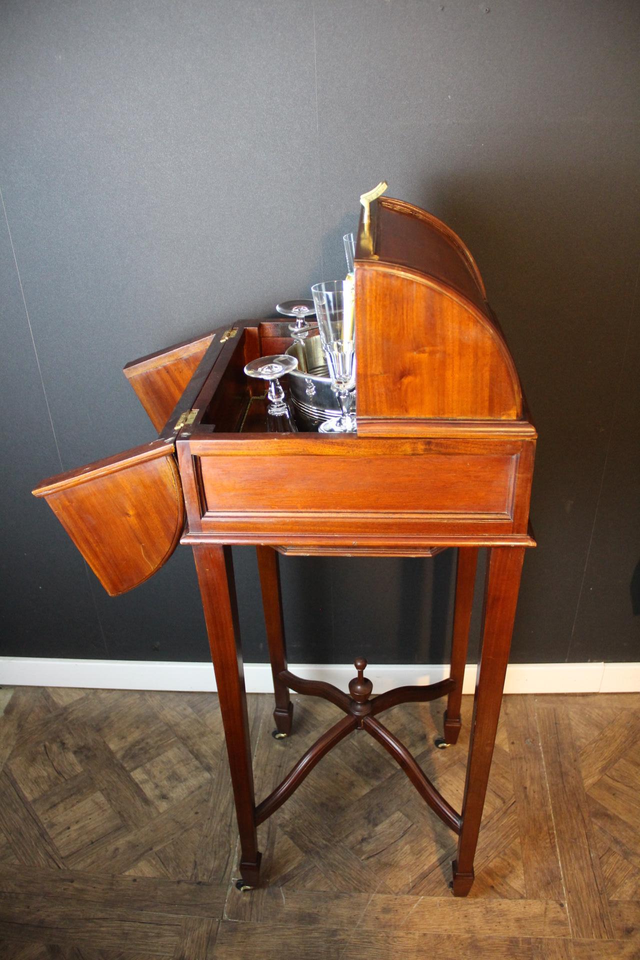 Drink Cabinet, Cocktail Bar, Dry Bar, Folding Bar, Champagne Bar , Bar Cart For Sale 11