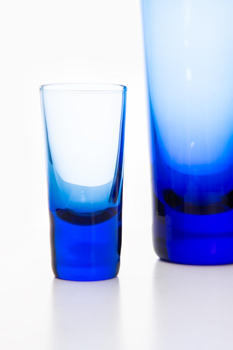 Drinking Glasses Produced by Reijmyre Glasbruk in Sweden For Sale at