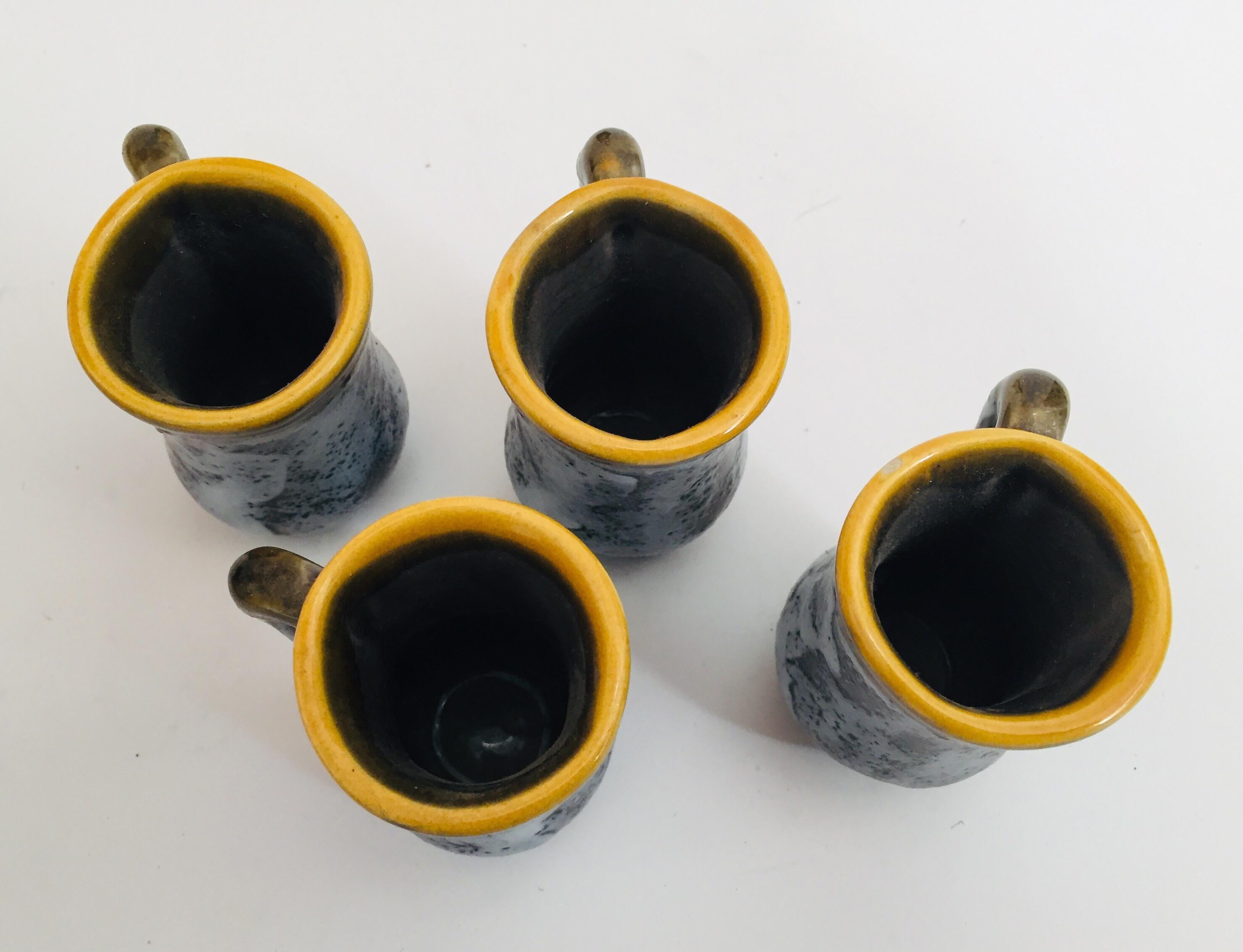 Drinking Set 1950s French Pottery by Luc Vallauris 2