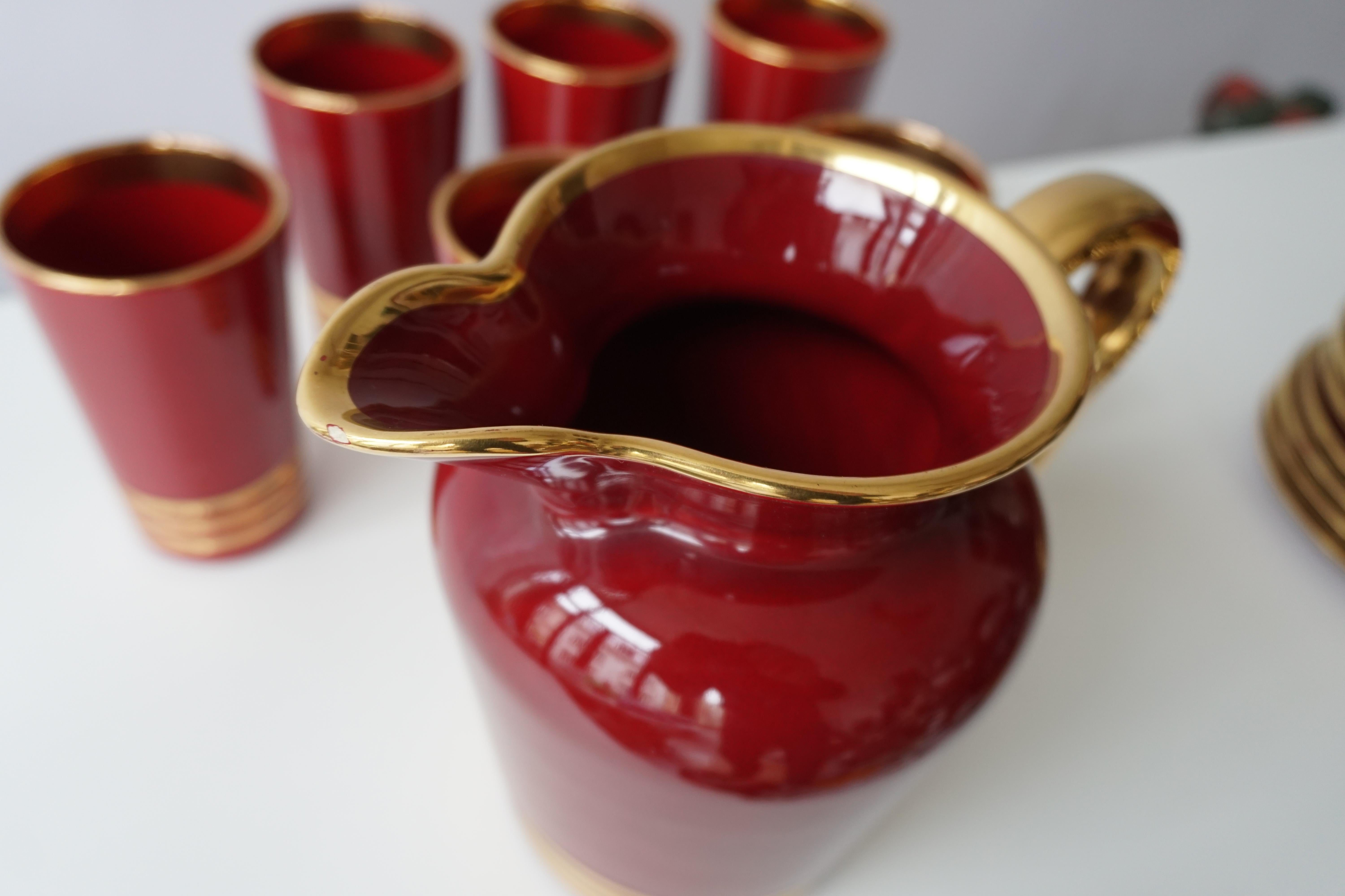 Drinking Set by Magdalithe, France, circa 1960 For Sale 1