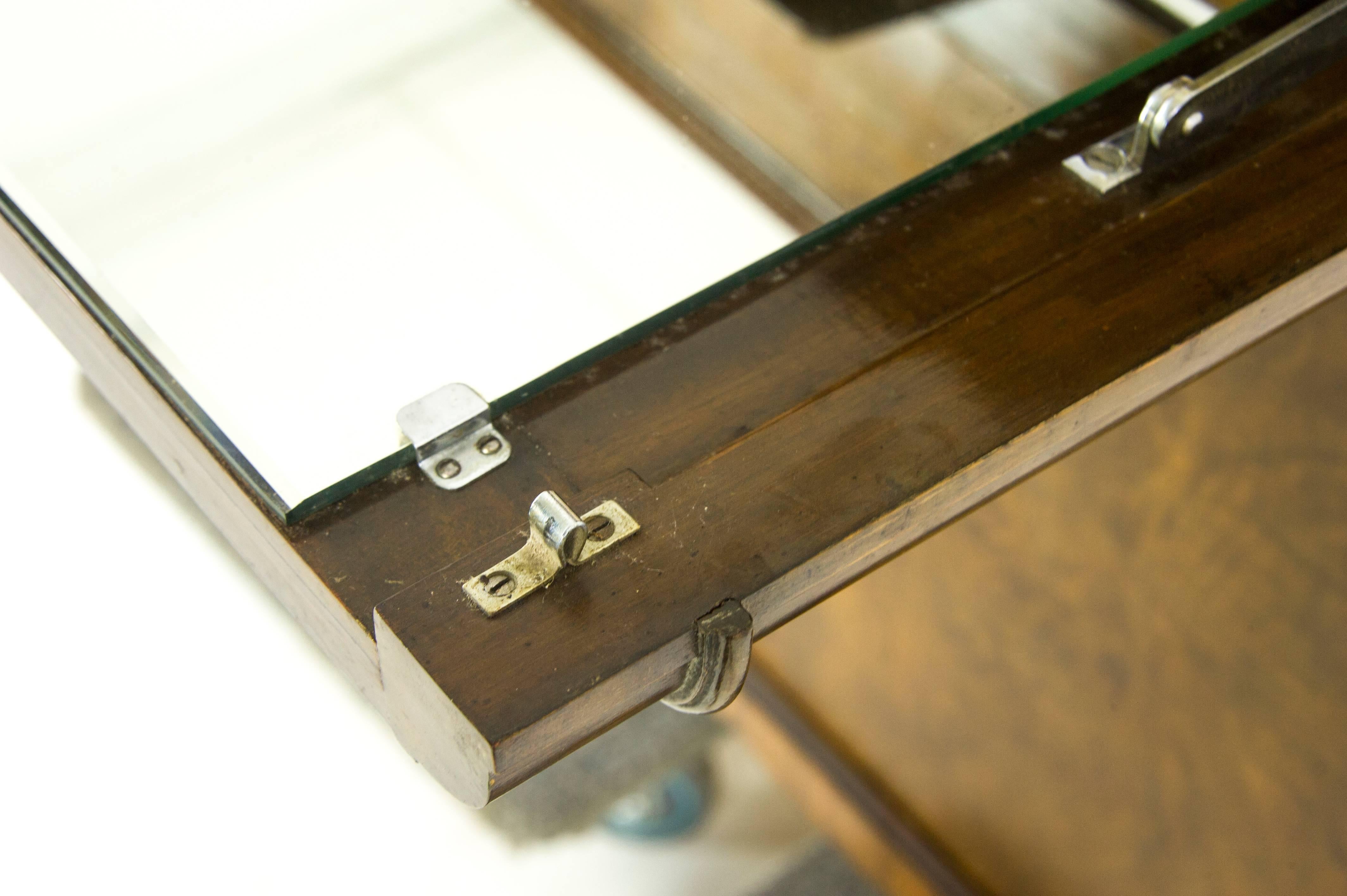 Drinks Cabinet:: Antique Dry Bar:: Cocktail Cabinet:: Nussbaum:: Schottland REDUZIERT! 7